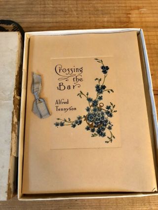 Crossing The Bar By Alfred,  Lord Tennyson Poems By Dodge Publishing Company