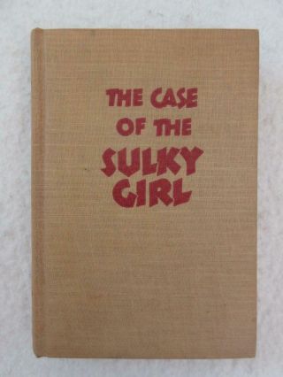 Erle Stanley Gardner Case Of The Sulky Girl Perry Mason Triangle Blakiston 1945