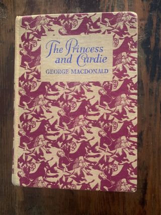 The Princess And Curdie George Macdonald Charles Folkard 1951 Hc Color Plates