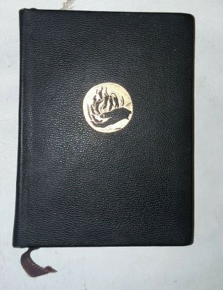 1950 Pocket Edition Of The Prophet Kahlil Gibran Leather