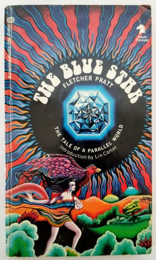 The Blue Star By Fletcher Pratt.  1st Printing (1969) Ballantine Adult Fantasy