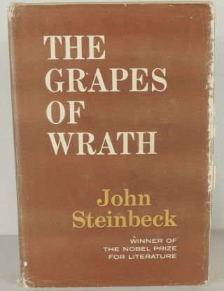 Grapes Of Wrath John Steinbeck 1939 First Book Club Edition Ships Quickly