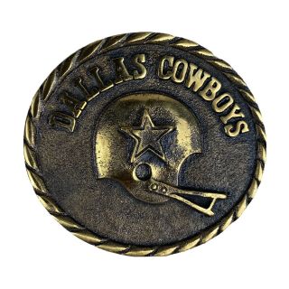 Dallas Cowboys 1981 Solid Brass Belt Buckle Heritage
