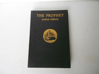 The Prophet - Kahlil Gibran (hardcover) 1st Ed (1923) 46th Pntg (1946) Knopf Vgc