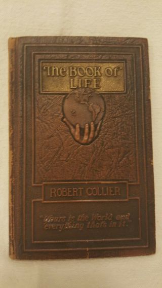 Vintage Hardback Book - The Book Of Life Vol.  2 By Robert Collier