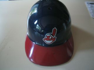 Vintage Cleveland Indians Chief Wahoo Plastic Helmet By Sports Products Corp
