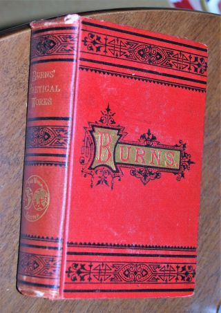 1875 The Complete Poetical And Prose Of Robert Burns