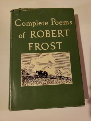Complete Poems Of Robert Frost Vintage 1964 Hardback 17th Printing Guc