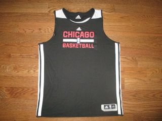 Mens Chicago Bulls Adidas Pro Cut Reversible Practice Basketball Jersey 3xl,  2