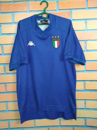 Italia Italy Jersey 1998 1999 Home M Shirt Mens Maglietta Football Soccer Kappa