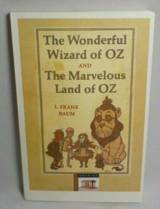 The Wonderful Wizard Of Oz & The Marvelous Land Of Oz By Baum,  L.  Frank Vtg 1966