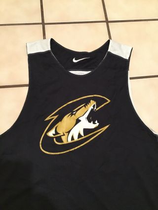Nike Dri Fit Mizzou Missouri Tigers Team Issued Reversible Basketball Jersey S