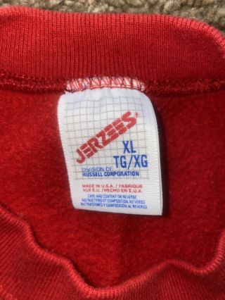 Vintage Ohio State Buckeyes Football 1997 Rose Bowl Crewneck Sweatshirt Size XL 3