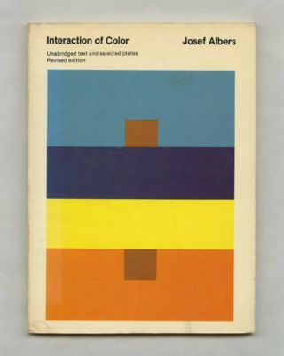 1975 Josef Albers Interaction Of Color Classic Bauhaus Color Theory Design Book