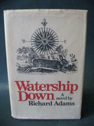 Watership Down Richard Adams Hb/dj 1st/1st Us Edition