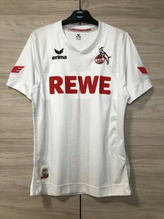 1.  Fc Köln 2016 - 2017 Home Football Soccer Erima Shirt Jersey Fc Koln Trikot Sz S