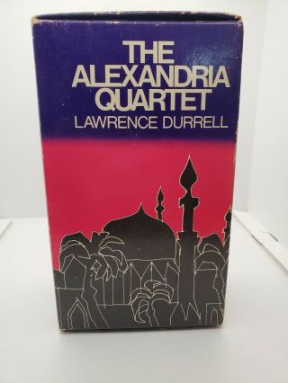 The Alexandria Quartet By Lawrence Durrell Box Set 1969 Pocket Books