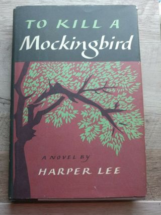 To Kill A Monckingbird By Harper Lee C1960 1st Book Club Edition