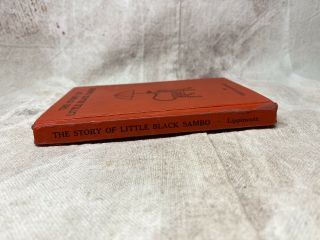 VINTAGE THE STORY OF LITTLE BLACK SAMBO BOOK LIPPINCOTT 4 1/4 