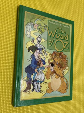 The Wizard Of Oz 1974 Hallmark King - Size Pop - Up Book Vintage L.  Frank Baum