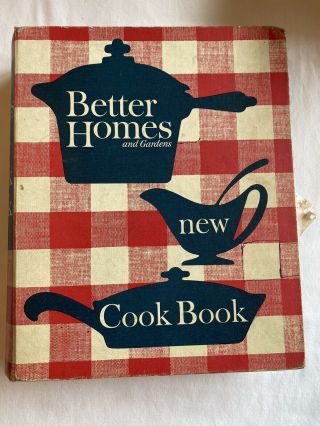Better Homes And Gardens Cookbook Vintage