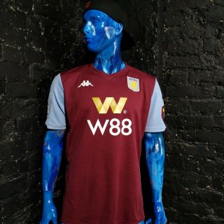 Mings Aston Villa Jersey Home Football Shirt 2019 - 2020 Kappa Mens Size Xl