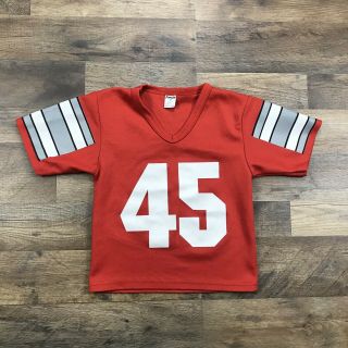 Vintage Ohio State Buckeyes Jersey 45 Archie Griffin Youth Boys Small - Osu