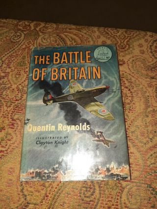 The Battle Of Britain By Quentin Reynolds Hardcover 2nd Printing 1953 Landmark