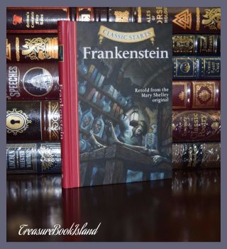 Frankenstein By Mary Shelley Illustrated Collectible Gift Hardcover