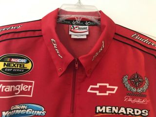 Men’s Xl Dale Earnhardt Jr 8 Chase Authentics Red Shirt Budweiser Nascar Racing