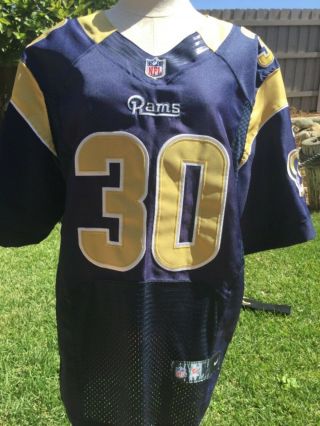 Nike On Field Nfl Los Angeles Rams Todd Gurley Stitched Jersey Mens 40 Large