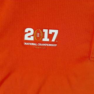 Cutter & Buck Men ' s Clemson Tigers 2016/17 National Champs Polo/Golf Shirt In XL 3