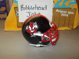 Louisville Cardinals Schutt Mini Football Helmet No Og Box