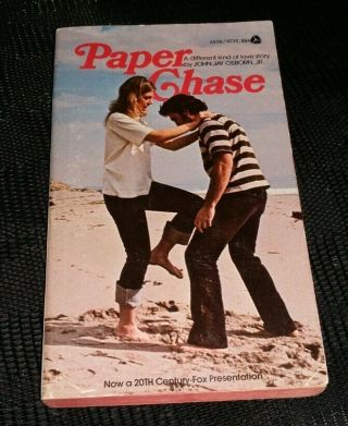 The Paper Chase John Jay Osborn,  Jr.  Movie Tie In Paperback First Printing 1973