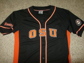 Authentic Oregon State Beavers Ncaa College Baseball Jersey Xl Colosseum Sewn