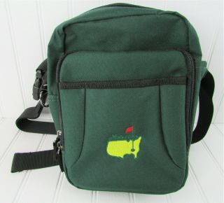 The Masters Golf Tournament Fanny Pack Green Nylon Waist Belt Bag Adjustable
