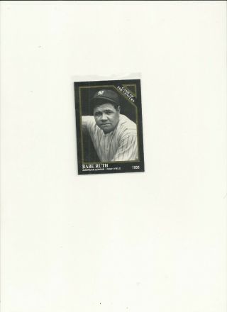 1992 Conlon Card Babe Ruth 663g Gold