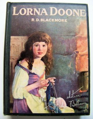 1922 Madge Bellamy Photoplay Edition Lorna Doone By R.  D.  Blackmore