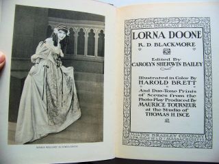 1922 MADGE BELLAMY PHOTOPLAY Edition LORNA DOONE By R.  D.  BLACKMORE 3