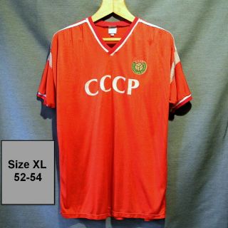 T - Shirt Of The Ussr National Football Team_ Retro_ Size Xl (52 - 54)