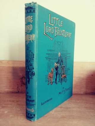 C1912 Little Lord Fauntleroy Hodgson Burnett F Warne Plates Birch 1st Edition