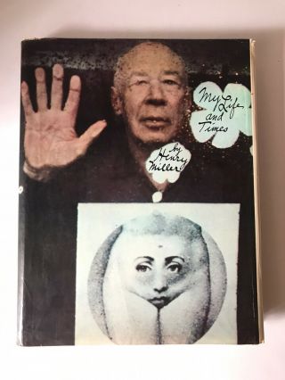 1971 My Life And Times By Henry Miller,  Oversized Hc Dj Illustrated