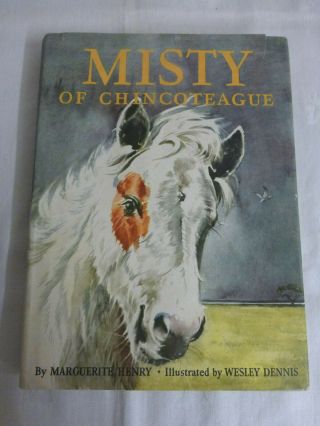 Misty Of Chincoteague By Marguerite Henry - Collins (hardback,  1961) - Good