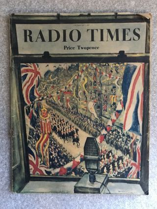 Radio Times May 7th 1937 Coronation Issue