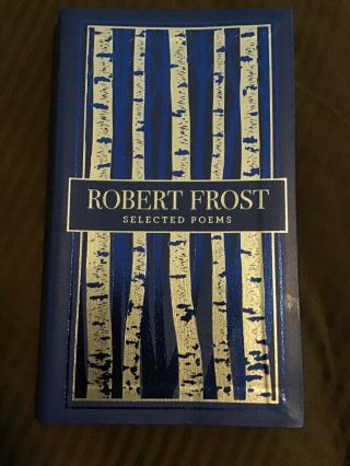 Leatherbound Selected Poems By Robert Frost