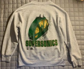 Official 1990s Nba Seattle Supersonics Men 