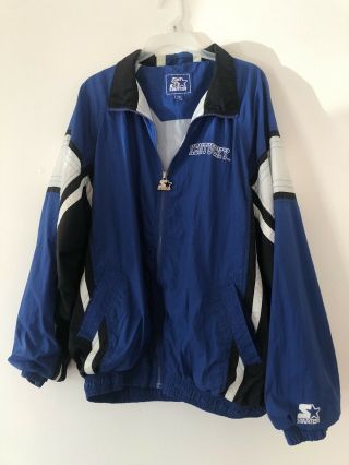 Vintage 90s Starter University Of Kentucky Wildcats Windbreaker Jacket Xxl Ncaa