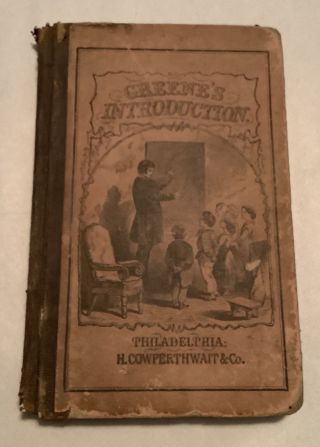 Antique School Book Greene 