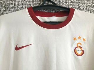 Galatasaray AS Turkey Football Shirt Soccer Jersey Nike Mens Size XL 2
