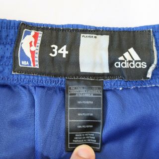 Adidas Men’s NBA York Knicks Shorts Size 34 - Actual Size 40 - See Sizes 2